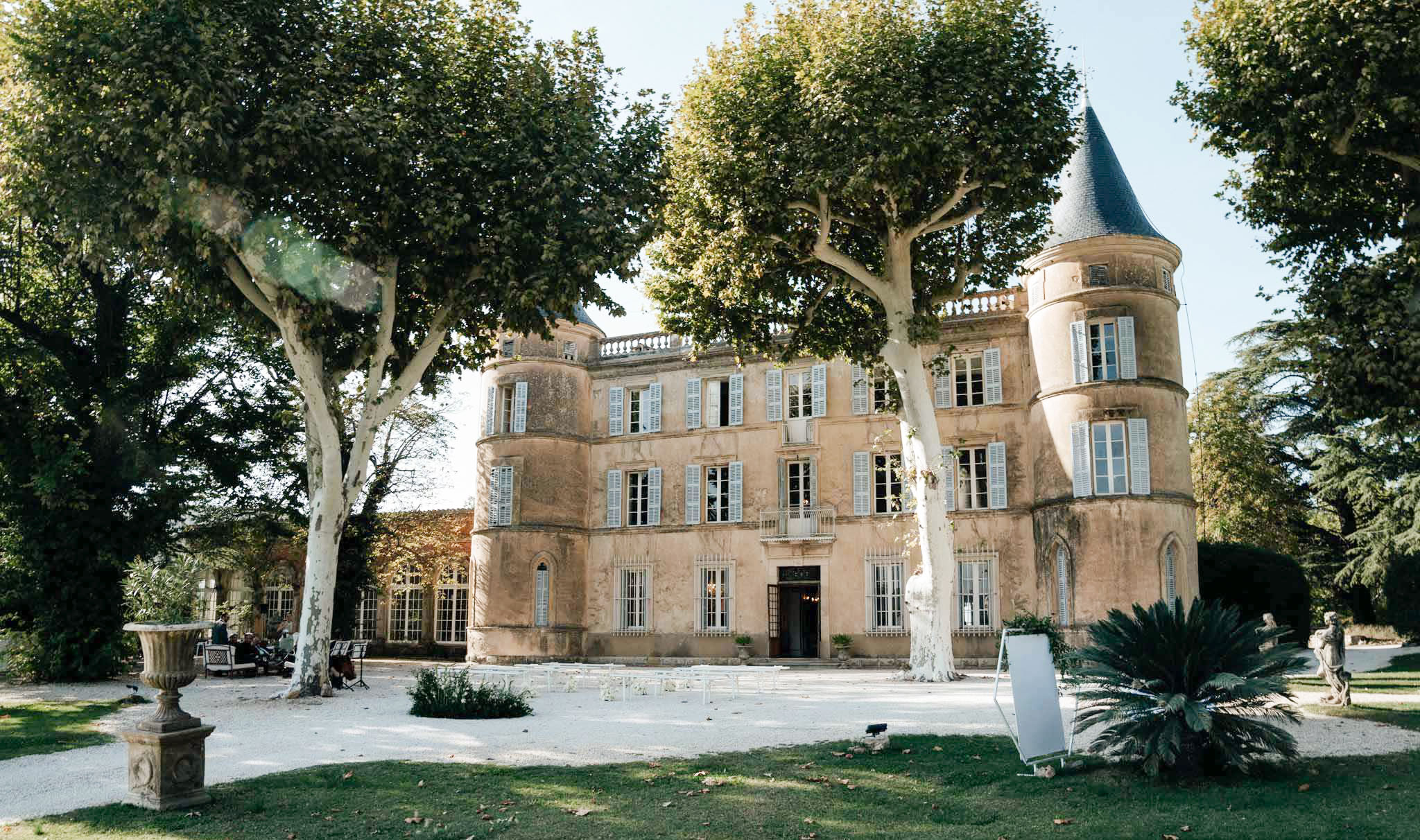 Château de Robernier lieu de réception mariage en Provence Montfort-sur-Argens Var