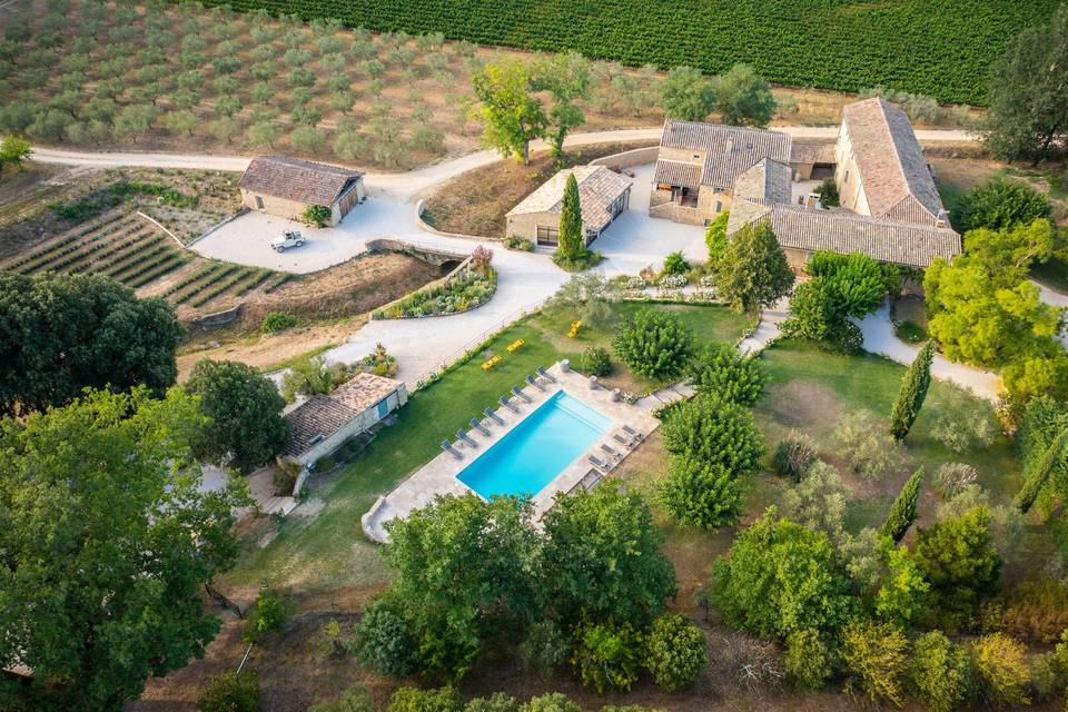 Domaine de Valbonne domaine mariage Gard