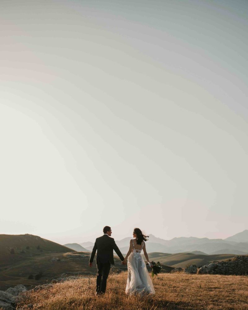 couple mariés provence